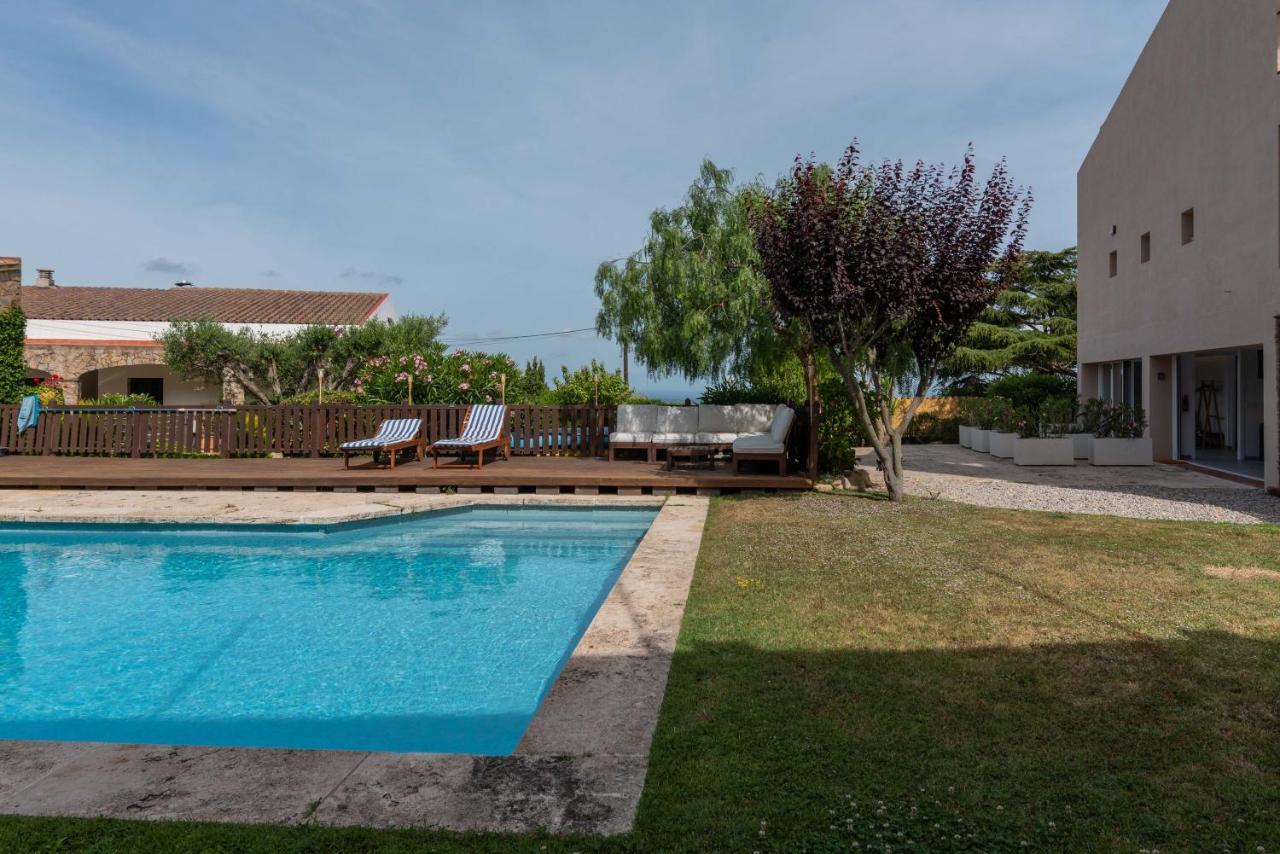 Romantic Modern Apartment Private Swimming Pool 5 Min Walk From Begur Centre 外观 照片